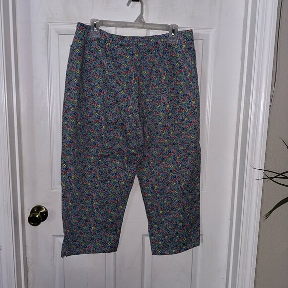 Vintage Crazy Horse Liz Claiborne Capris 14 - Picture 3 of 4